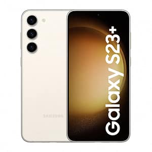 Galaxy s23 plus white smart phone